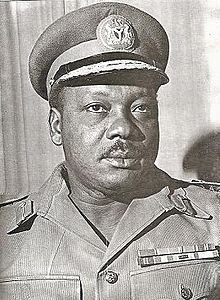 Image of Major-General Johnson T.U Aguiyi-Ironsi (1924–1966), Nigeria's First Military Head-of-State (January 16, 1966–July 29, 1966).